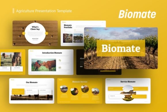 Exploring the Versatility of Biomate Agriculture Presentation Template