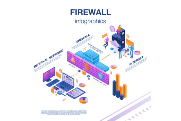 Firewall Server Infographic: Visualizing Network Security