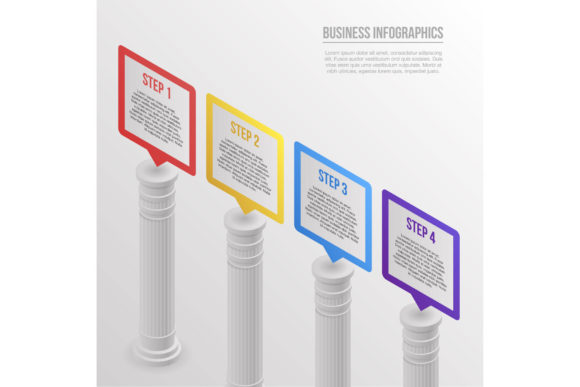 Mastering Visual Hierarchy: The Power of Isometric Pillar Infographics in Modern Web Design