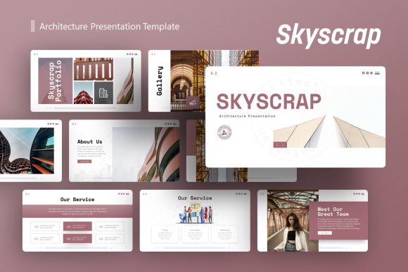 Mastering Visual Storytelling with the Skyscrap Presentation Template
