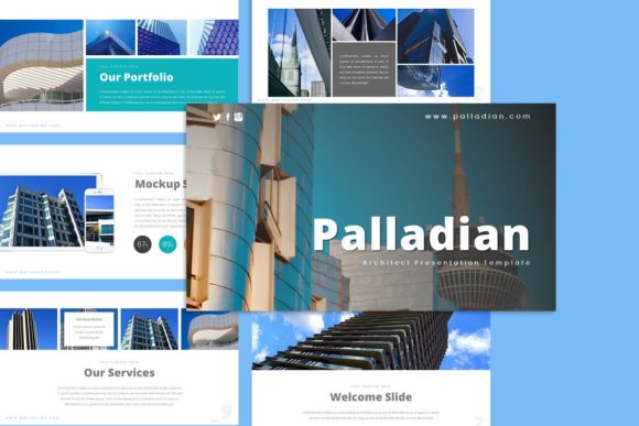 Palladian Architecture Presentation Design