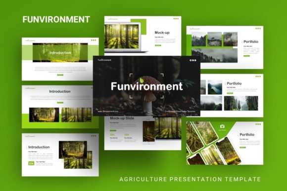 Presentation Template - Funvironment: Elevating Visual Communication for Modern Professionals