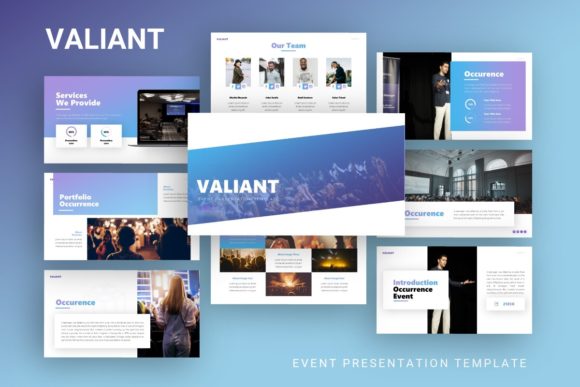 Presentation Template Valiant: Design for Impact