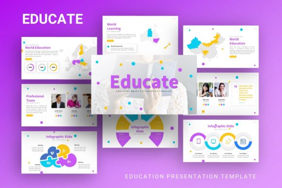 Unlocking Creativity with Presentation Template - Educate
