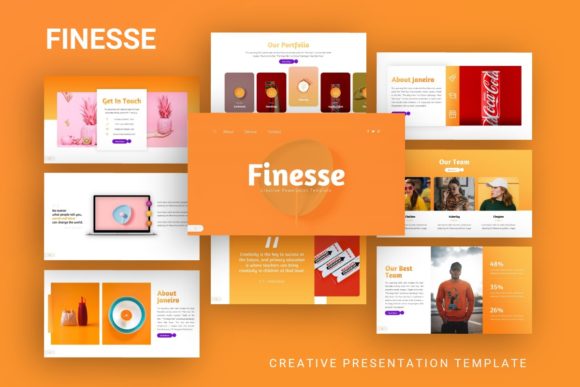 Unlocking Creativity with Presentation Template - Finesses