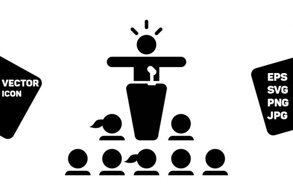 Unlocking the Power of Public Speaking with Icon Vector Person
